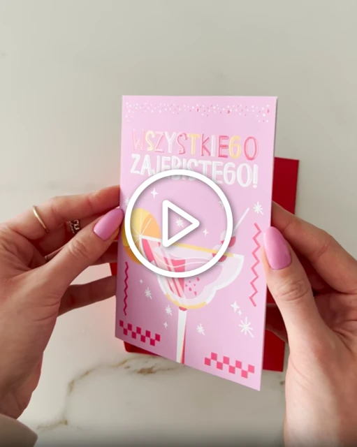 Kartka urodzinowa - Wszystkiego zajebistego!