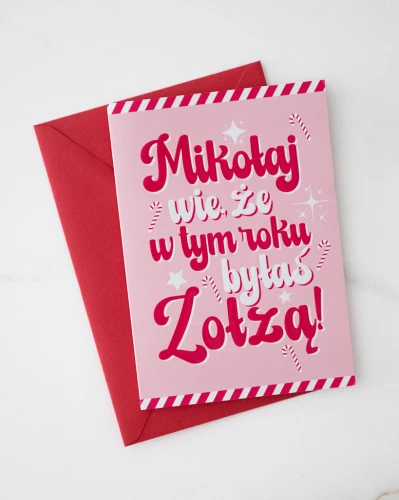 Kartka świąteczna Zołza