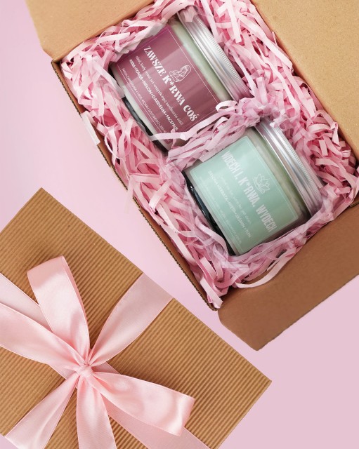 Stwórz własny zestaw dwóch świec sojowych (2x 250 ml)