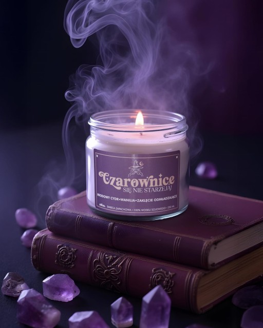 Czarownice się nie starzeją - świeca sojowa (250 ml) 