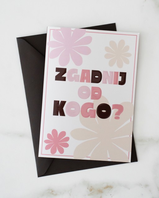 Kartka okolicznościowa - Zgadnij od kogo