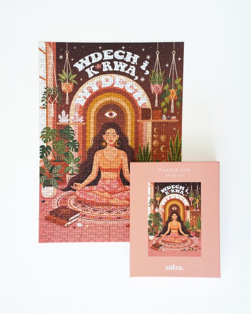 Wdech i, k*rwa wydech! - Puzzle 500 elementów