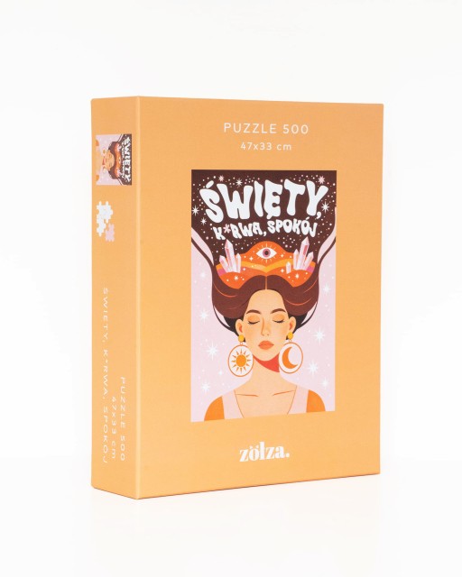 Święty, k*rwa, spokój - Puzzle 500 elementów