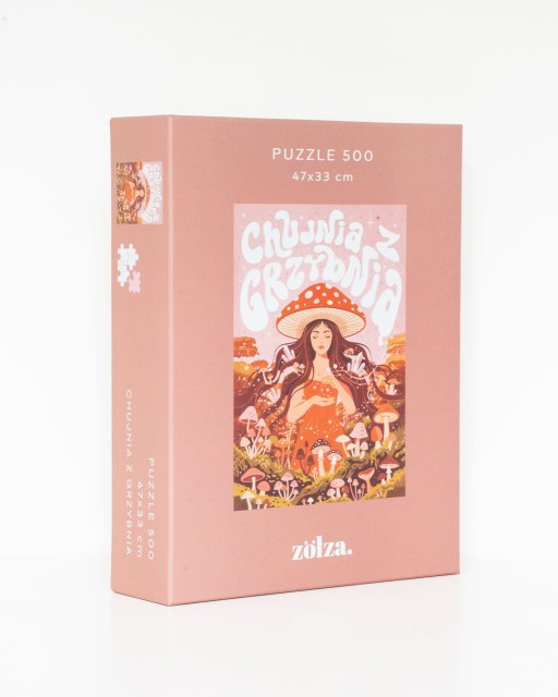 Chujnia z grzybnią - Puzzle 500 elementów