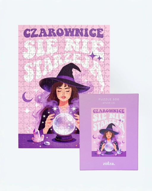 Czarownice się nie starzeją - Puzzle 500 elementów 
