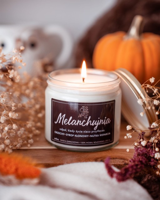 Melanchujnia - świeca sojowa (250 ml)