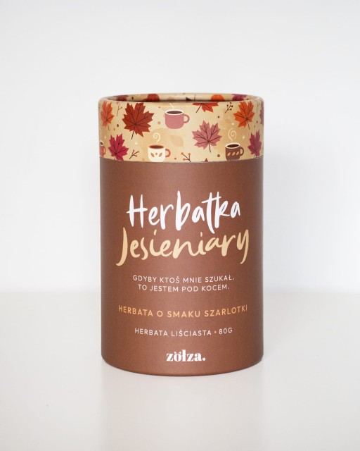 Herbatka Jesieniary - herbata o smaku szarlotki