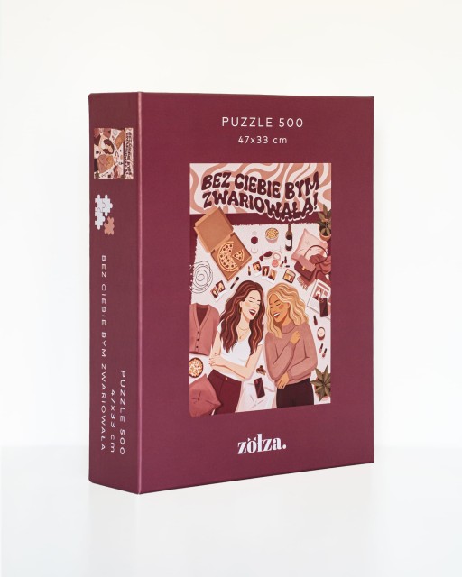 Bez Ciebie bym zwariowała - Puzzle 500 elementów
