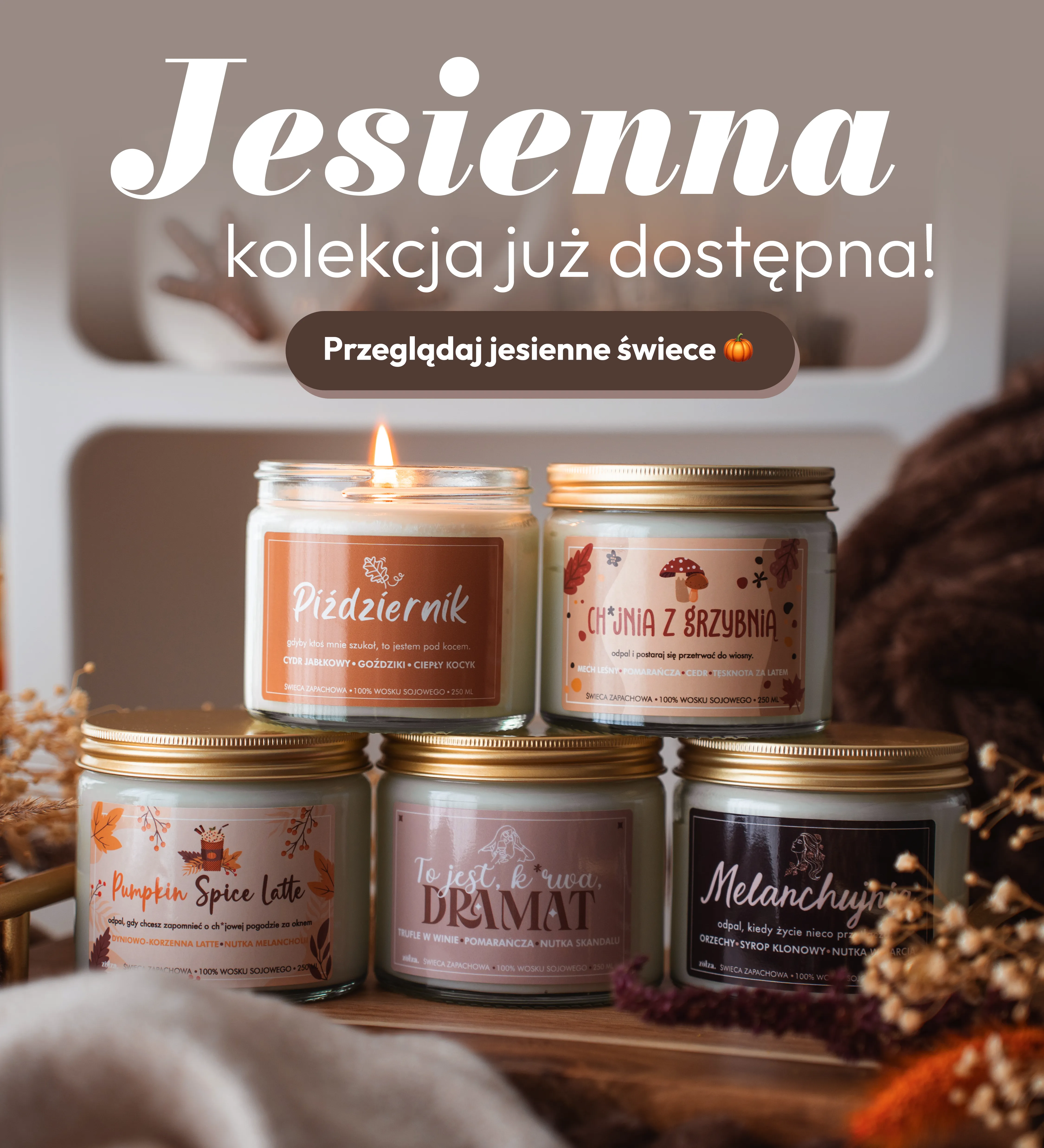 Świece na dzień kobiet