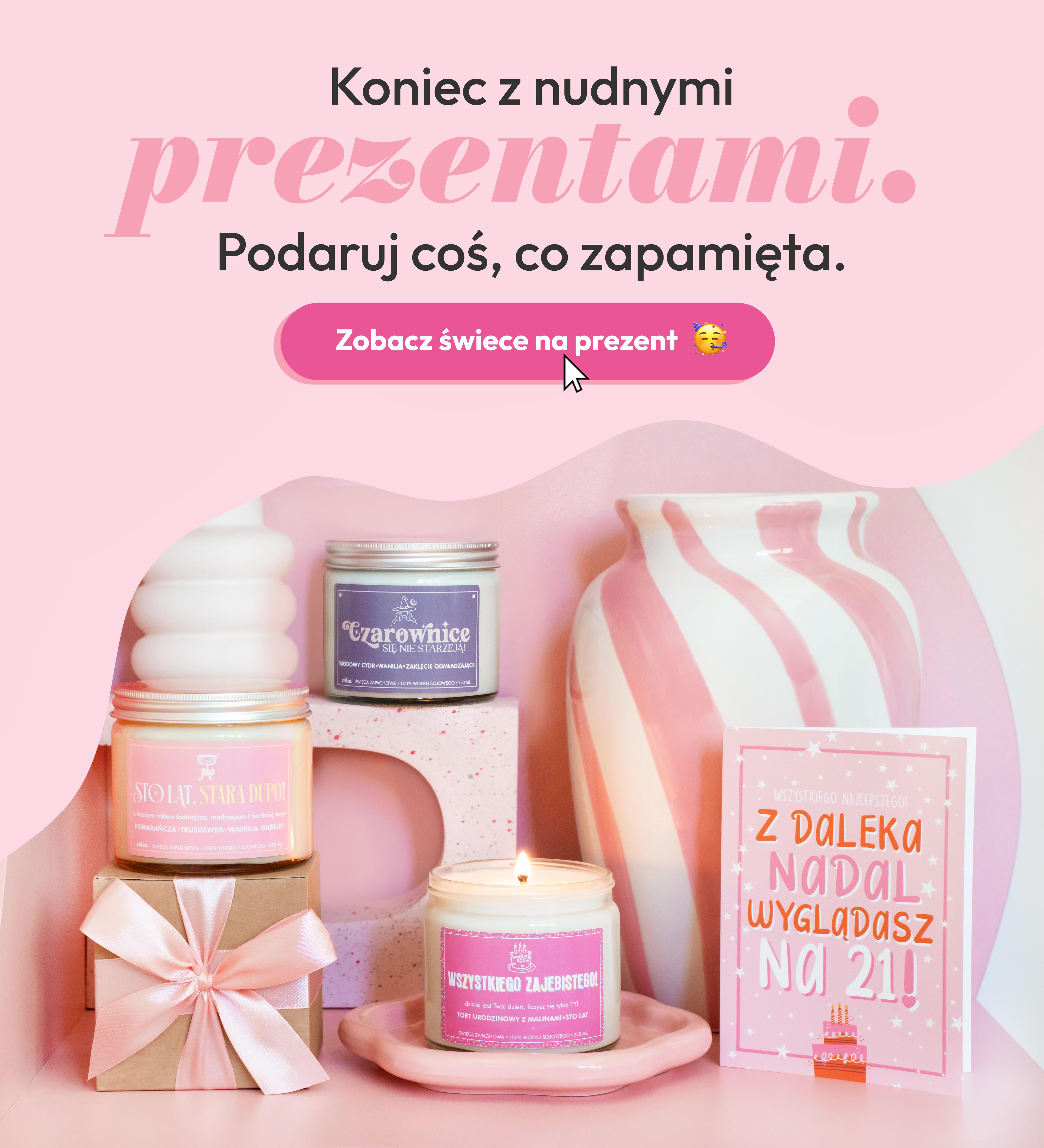 Świece na dzień kobiet