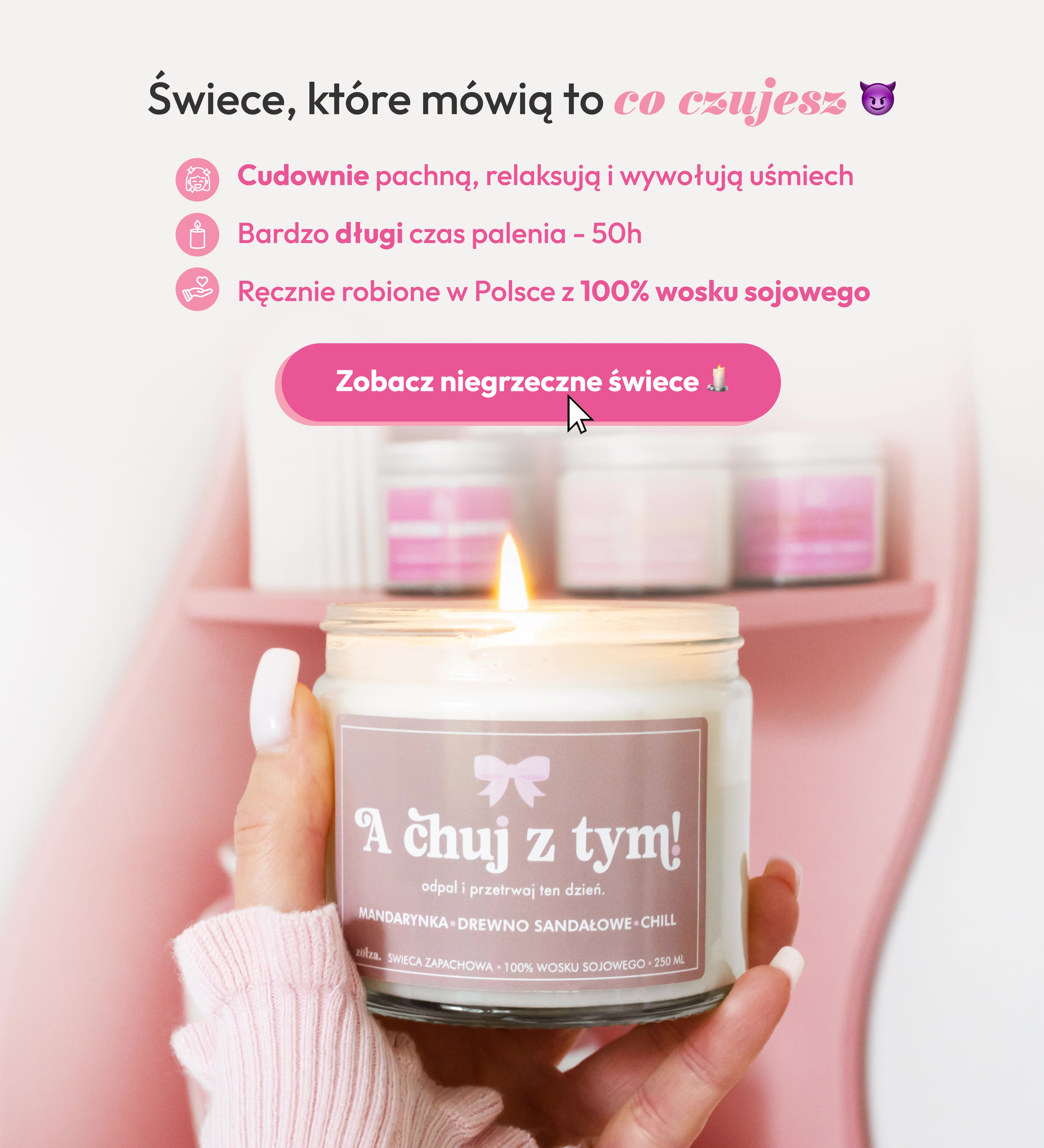 Letnie świece sojowe
